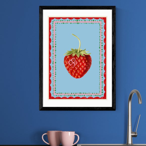 East End Prints Carnival Strawberry Print