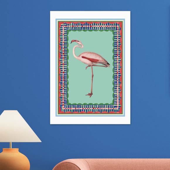 View East End Prints Birdframe Flamingo Print View East End Prints Birdframe Flamingo Print