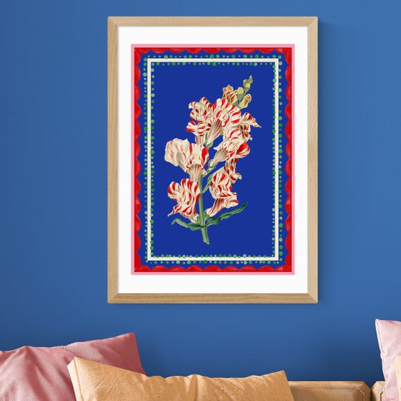 East End Prints Carnival Snapdragon Print