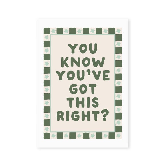Photo 2 of East End Prints You Know Youve Got This Print Photo 2 of East End Prints You Know Youve Got This Print