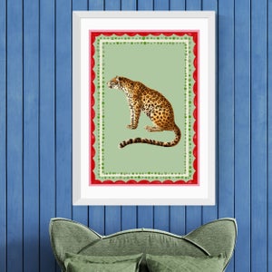 East End Prints Carnival Leopard Print