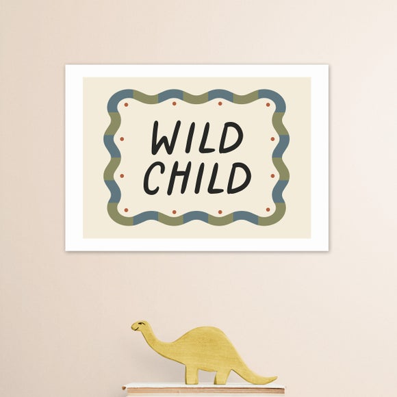 East End Prints Wild Child Print