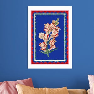 East End Prints Carnival Snapdragon Print