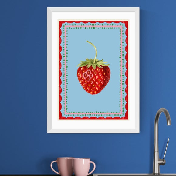 East End Prints Carnival Strawberry Print
