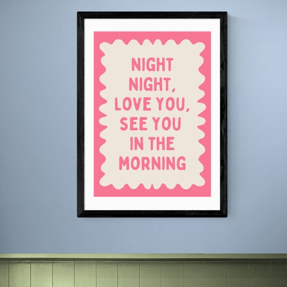 East End Prints Night Night Watermelon Print