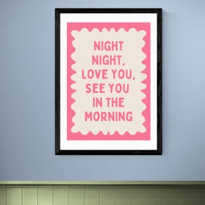 East End Prints Night Night Watermelon Print