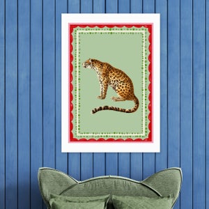 East End Prints Carnival Leopard Print