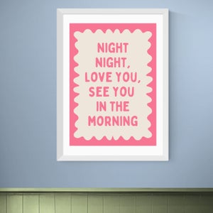 East End Prints Night Night Watermelon Print