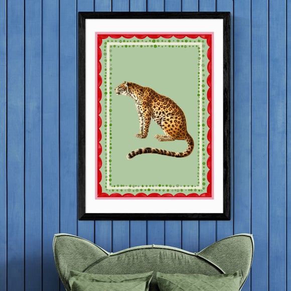 East End Prints Carnival Leopard Print
