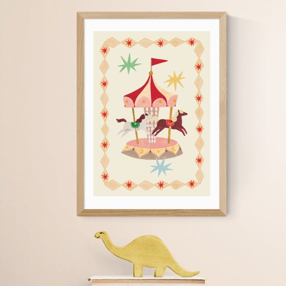 East End Prints The Magic Carousel Print