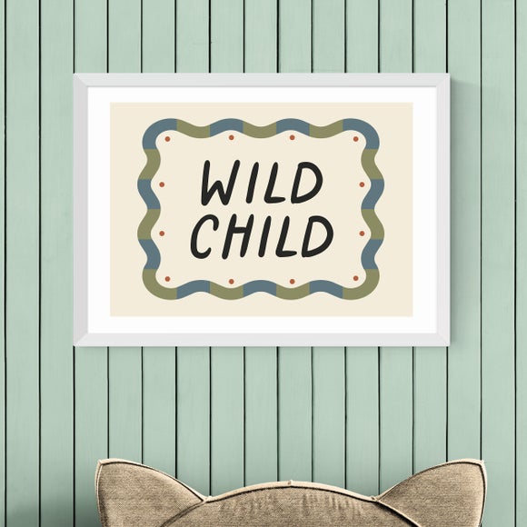 East End Prints Wild Child Print