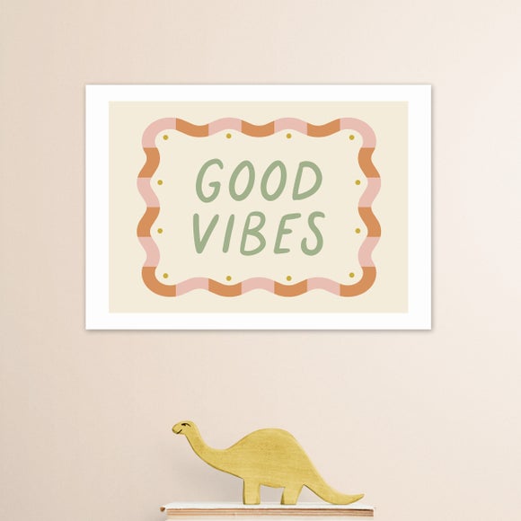 East End Prints Good Vibes Print