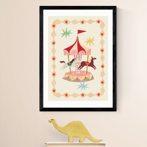 East End Prints The Magic Carousel Print