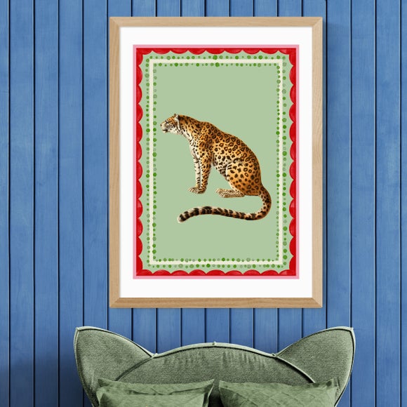 East End Prints Carnival Leopard Print