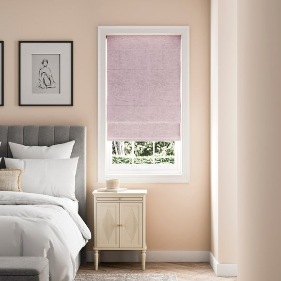 Genoa Chenille Easy Chain Blackout Roman Blind