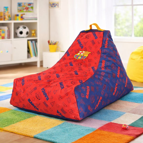 Kaikoo Barcelona Football Club Duo Triangle Bean Bag Chair