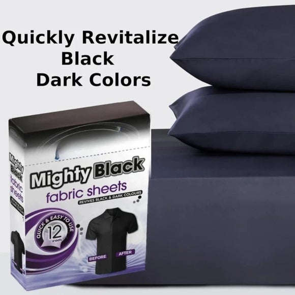 Elbow Grease Pack of 12 Mighty Black Sheets