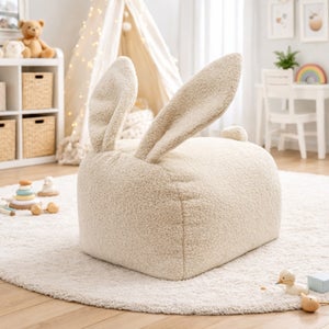 Bunny Boucle Bean Bag