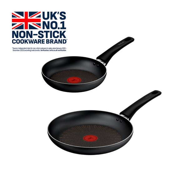Tefal Titanium Extra Set of 2 Frying Pans