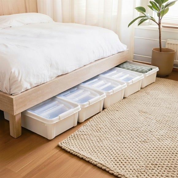 Click to view product details and reviews for Smartstore 60l Large Underbed Storage Box On Wheels.