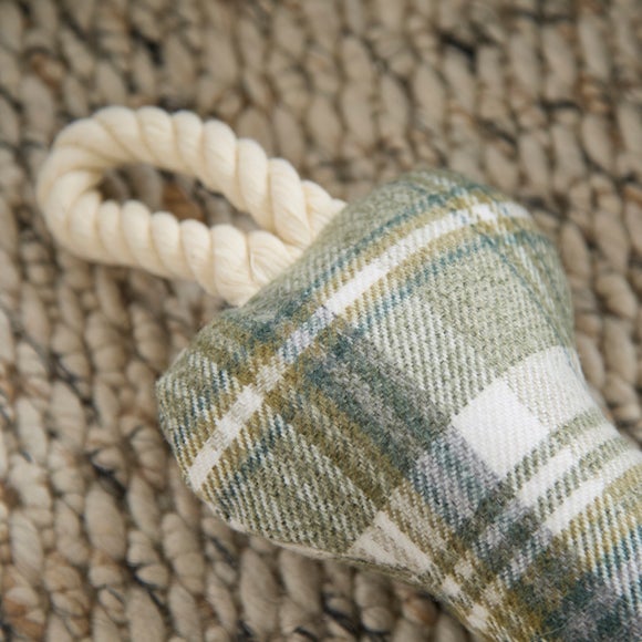 Photo 2 of Checked Dog Bone Toy Photo 2 of Checked Dog Bone Toy