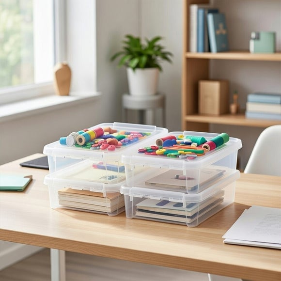 Smartstore Home Set of 4 8L Storage Boxes