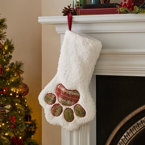 Christmas Paw Stocking