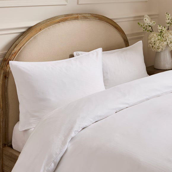 Dorma Organic Brushed Cotton Twill Cuff Pillowcase
