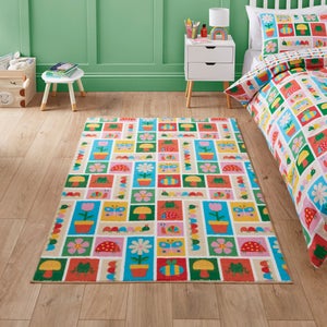 Catherine Lansfield Kids Curious Caterpillar Rug