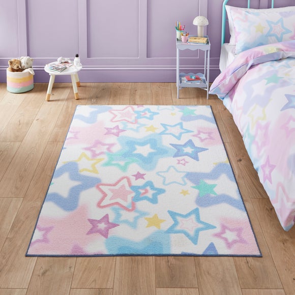 View Catherine Lansfield Kids Ombre Stars Rug View Catherine Lansfield Kids Ombre Stars Rug