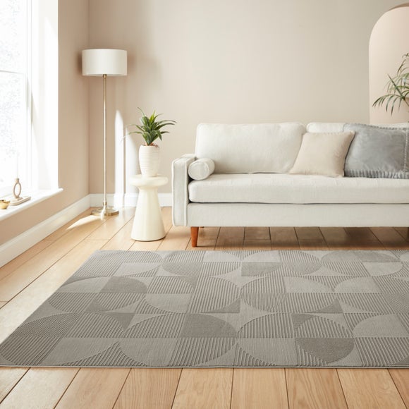 View Catherine Lansfield Retro Circles Rug
