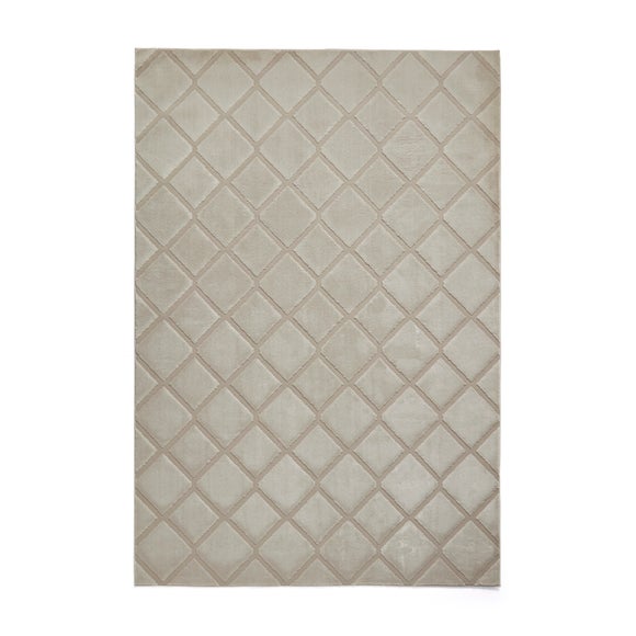 Photo 5 of Catherine Lansfield Cosy Diamond Rug