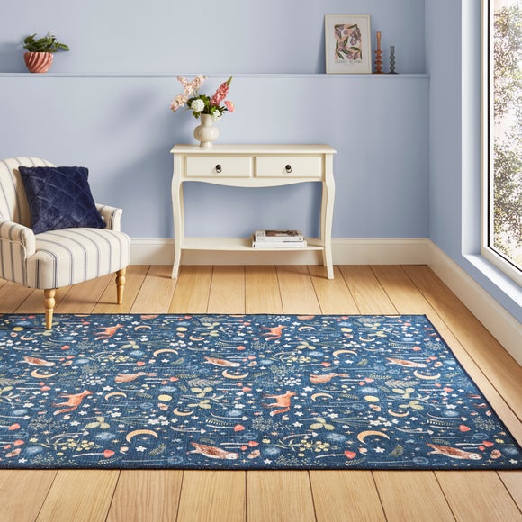 Catherine Lansfield Twilight Animals Rug