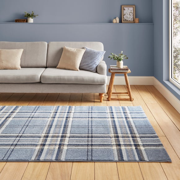 Catherine Lansfield Kelso Check Rug