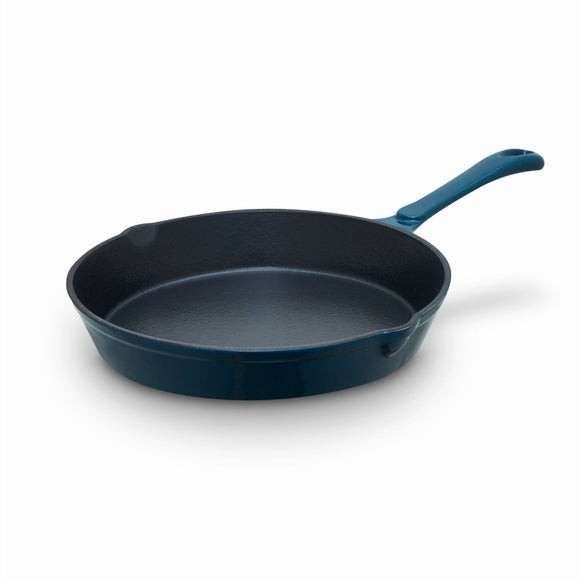 Barbary and Oak Cast Iron Round Fry Pan 26cm