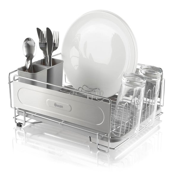 Click to view product details and reviews for Swan Chrome Dish Rack.