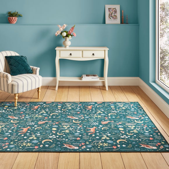 Catherine Lansfield Twilight Animals Rug