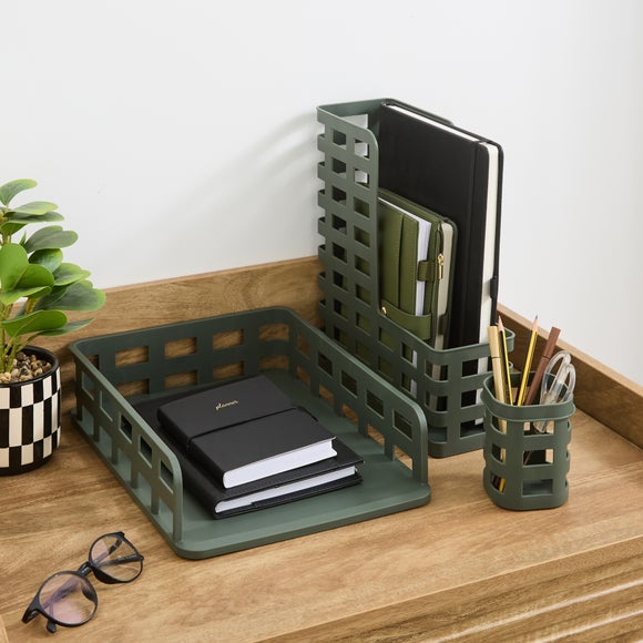 Waters and Noble Desk Organiser Set