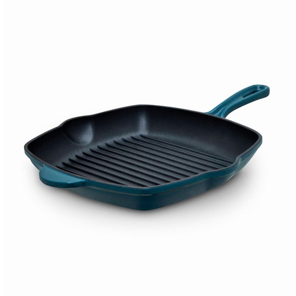 Barbary and Oask Cast Iron Grill Pan 28cm