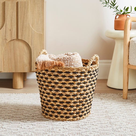 Maize Round Storage Basket
