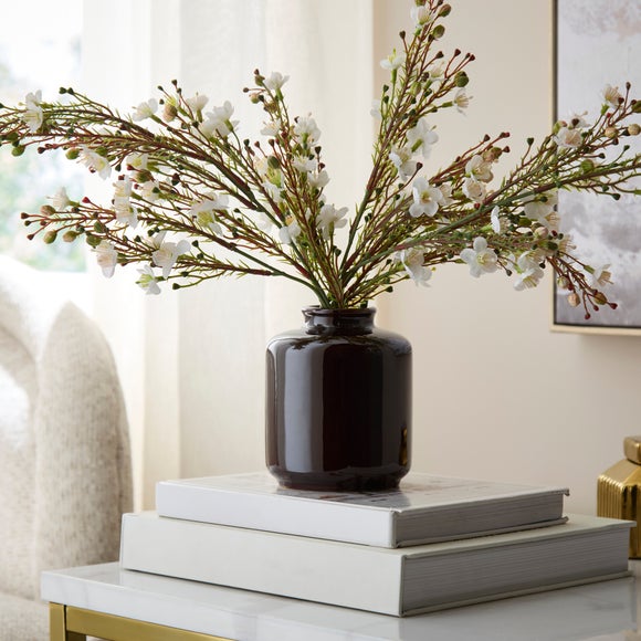 View Mini High Gloss Brown Bottle Vase View Mini High Gloss Brown Bottle Vase