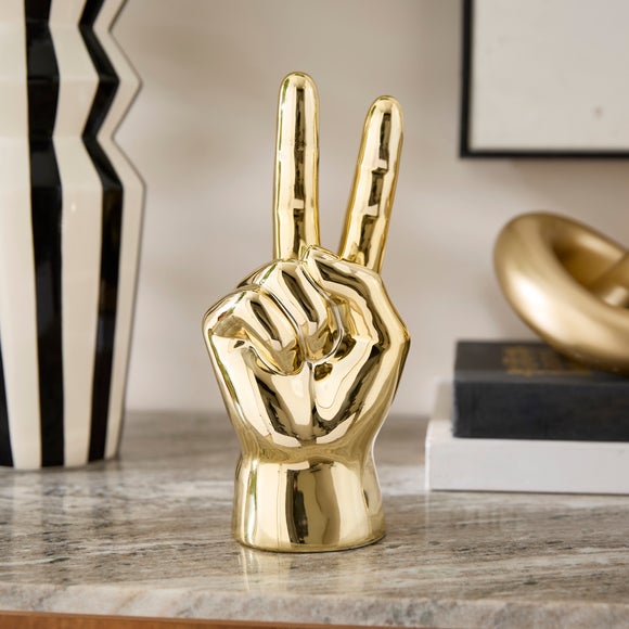 Peace Hand Ornament