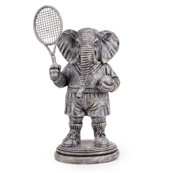 Nige the Sporty Elephant Resin Ornament