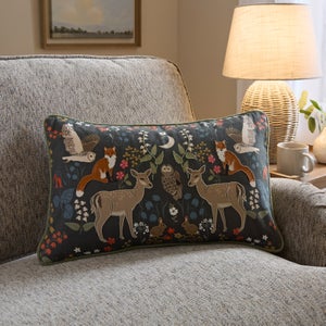 Timeless Animal Cotton Rectangle Cushion
