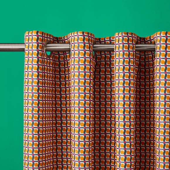 Yinka Ilori Sweet Flows Eyelet Curtains