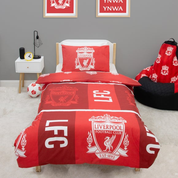 Liverpool Crunch Quilt Cover and Pillowcase Set