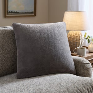 Double Sided Faux Fur Square Cushion