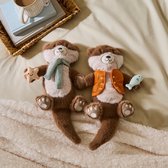 Otto the Otter Plush Toy Pair
