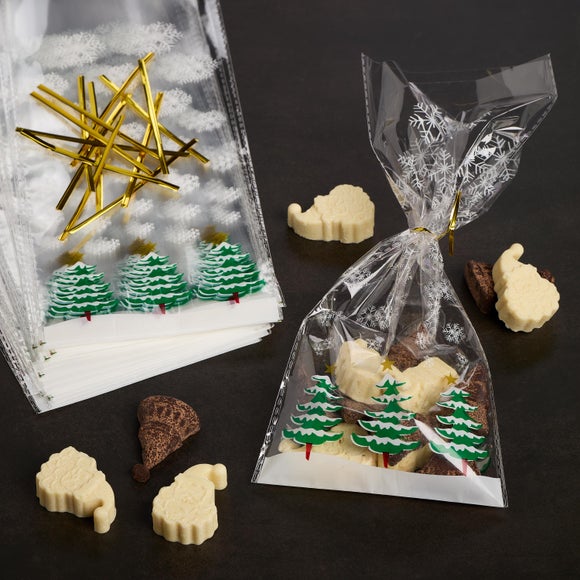 Christmas Tree Treat Bags