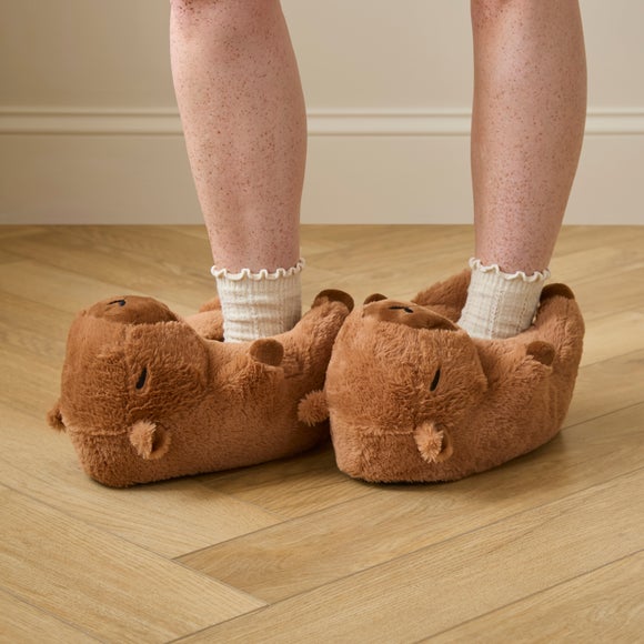 Ladies Cooper Capybara Slippers